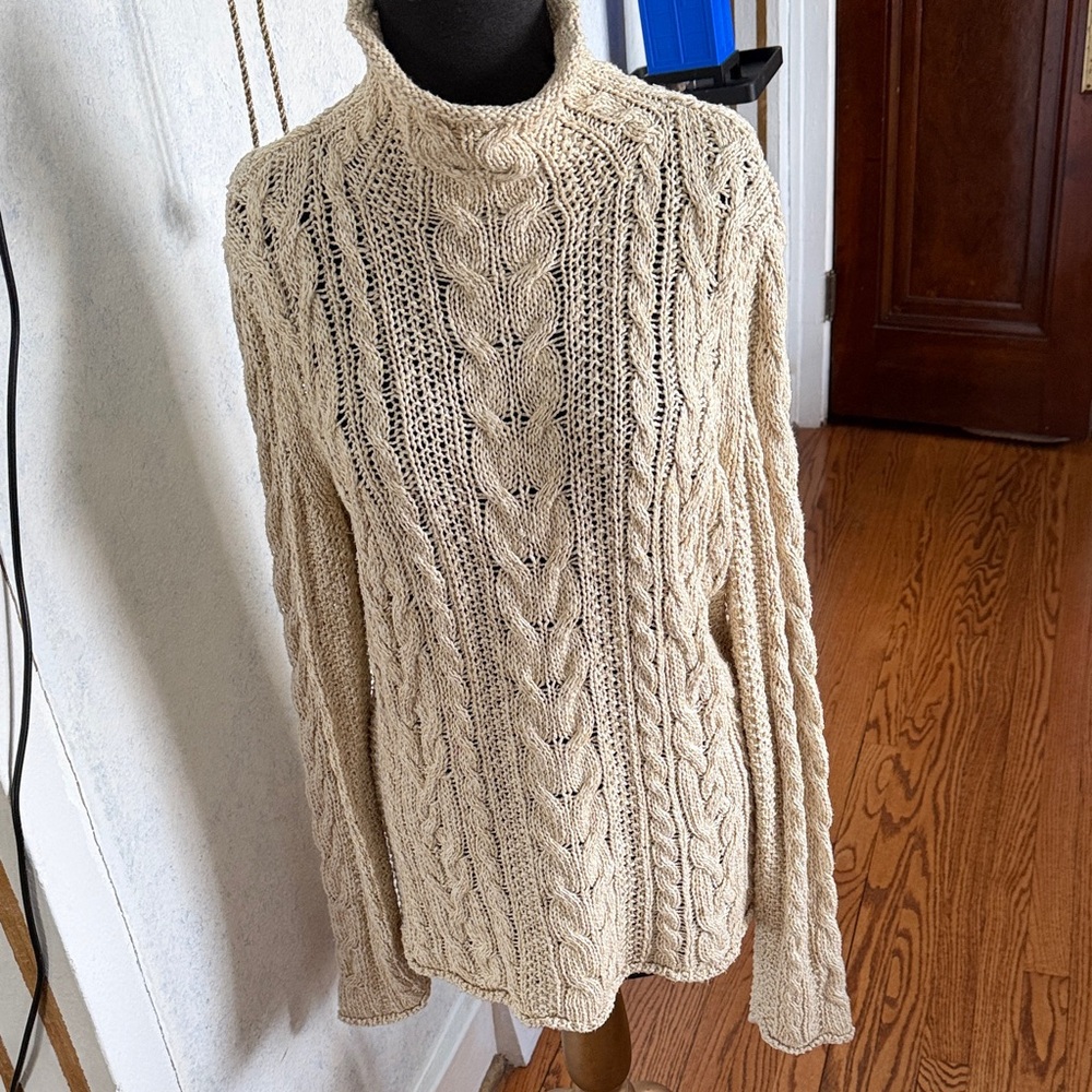 #vintage Ralph Lauren cable sweater